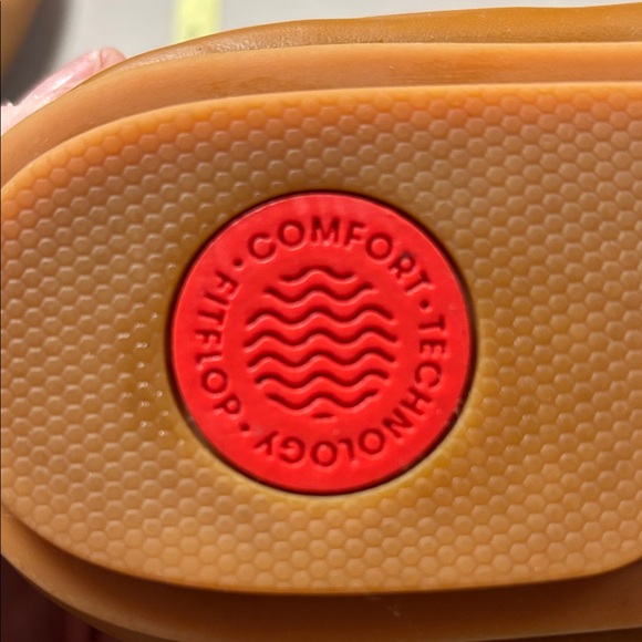 Fitflop Caramel Ballet Flats - Picture 7 of 9